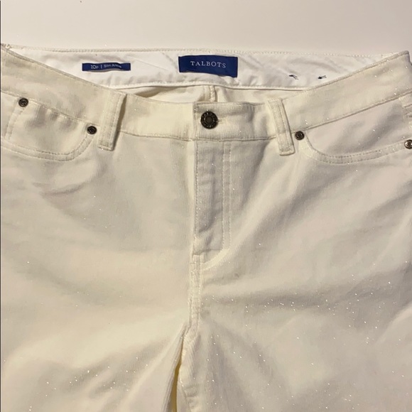 Talbots Heritage off white corduroy - Picture 4 of 4